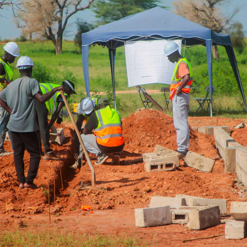 Projet : Abris du pointeur carrière Keur Samba Kane